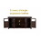 4 Doors Cabinet Farmhouse Buffet Sideboard Cabinet Bar cabinet Farmhouse TV Stand Barn Design Four cabinet Buffet Table Coffee Bar Wine Bar Storage Cabinet for Dining Room ESP W2275P149116