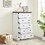 6 Drawer Dresser,6 Drawers cabinet Tall Chest of Drawers Closet Organizers Storage Clothes, cabinet of 6 drawers Living Room W2275P149783