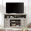 Vintage drawer Traditional TV Media Stand Farmhouse Rustic Entertainment Console for TV Up to 65" with Open and Closed Storage Space, 60"W*15.75"D*34.25"H Light Gray W2275P210043