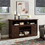 Vintage drawer Traditional TV Media Stand Farmhouse Rustic Entertainment Console for TV Up to 65" with Open and Closed Storage Space, Espresso, 60"W*15.75"D*34.25"H W2275P210044