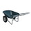 wheel barrow Two wheeled trolley for green garden 15 inch pneumatic wheel WB1001GN W22770787