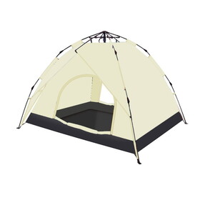 Camping dome tent is suitable for 2/3/4/5 people, waterproof, spacious, portable backpack tent, suitable for outdoor camping/hiking W22777552