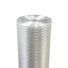 Hardware Cloth 1/4 inch 48in x 100ft 23 Gauge, Hot-dip Galvanized After Welding Chicken Wire Fence Roll Garden Plant Welded Metal Wire Fencing Roll, Rabbit Cages Snake Fence W2286P146669