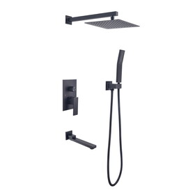 16" Rain Shower Head Systems Wall Mounted Shower W2287141164