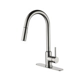 Kitchen Faucet with Pull Down Sprayer W2287141929