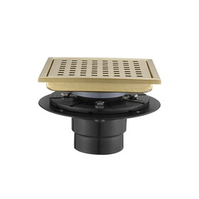 6 inch Grid Shower Floor Drain W2287P146497