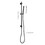 Eco-Performance Handheld Shower with 28-inch Slide Bar and 59-inch Hose W2287P182837