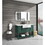 Solid Wood Bathroom Vanities without Tops 47 in. W x 20 in. D x 33.6 in. H Bathroom Vanity in green W2287P184620