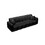 94.88 inch large teddy plush sofa for living room and entertainment space. W2290S00002