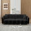 94.88 inch large teddy plush sofa for living room and entertainment space. W2290S00002