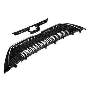 for 2020 2021 2022 Toyota Corolla LE XLE Front Bumper Upper & Lower Grille Set W2329P151230