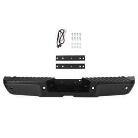 1set for 2008-2016 FORD F250 with holes (Plastic Black) FO1103151 W2329P154838