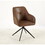 Modern chair(set of 2 ) with iron tube legs, soft cushions and comfortable backrest, suitable for dining room, living room, cafe, simple structure.swivel chair W234137551