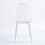 dining chair,set of 4,metal leg,plastic seat W234P144442