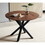 W234P165709 Matte Black+Natural+MDF+Kitchen & Dining Tables