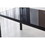 Dining Table with metal leg and glass,Modern Space Saving Kitchen Table for Living Room,black glass table,120x70x75cm,dining table,kitchen table,coffee table W234P210932