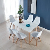 1+6 table and chair set,dining room,office,7piece dining set,kitchen set, W234S00037