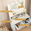 Makeup Vanity Desk with Mirror & Light W2386P192265