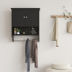 Bathroom Cabinet, Black W2386P192273