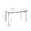 dining table, safety and easy to clean,Multi-function Table for Dining and Living Room W24138519