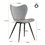 Dining chairs set of 2, Grey velvet Chair modern kitchen chair with metal leg W24154205