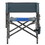 1-piece Padded Folding Outdoor Chair with Storage Pockets,Lightweight Oversized Directors Chair for indoor, Outdoor Camping, Picnics and Fishing,Blue/Grey W24178768