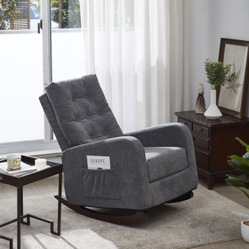 Single sofa reclining chair Japanese chair lazy sofa tatami balcony reclining sofa adjustable chair W24441375