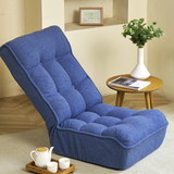 Single sofa reclining chair Japanese chair lazy sofa tatami balcony reclining chair leisure sofa adjustable chair W24463597