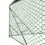 10 ft. x 6.6 ft. Large Metal Walk-in Chicken Coop Galvanized Poultry Cage with Roosting Bar Farm Hen House W2505P160535