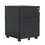 W252125343 Black+Steel+Mobile File Cabinets+1-2 Drawers+Powder Coated
