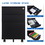3 Drawer Mobile File Cabinet with Lock Steel File Cabinet for Legal/Letter/A4/F4 Size, Fully assembled Include Wheels, Home/ Office Design W25252086