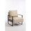 Leather Accent Chair Guest Chair for Living Room, Mid Century Armchair for Bedroom W2530P174850