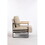 Leather Accent Chair Guest Chair for Living Room, Mid Century Armchair for Bedroom W2530P174850