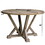 5pcs Table Set Round Dining Table Solid Wood Modern Farmhouse Rustic Look Distressed Look W2537S00001