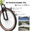 Ecarpat Mountain Bike 26 inch Wheel, 21-Speed U-Brakes Twist Shifter, Carbon Steel Frame Youth Teenagers Mens Womens Trail Commuter City Snow Beach Mountain Bikes Bicycles W2563P156277