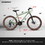 Ecarpat Mountain Bike 27.5 inch Wheel, 21-Speed Disc Brakes Trigger Shifter, Carbon Steel Frame Mens Womens Trail Commuter City Snow Beach Mountain Bikes Bicycles W2563P156279