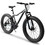 Ecarpat 26 inch Fat Tires Mountain Bike, 4-inch Wide Wheel, 21-Speed Disc Brakes, Mens Womens Trail Beach Snow Commuter City Mountain Bike, Carbon Steel Frame Front Fork Bicycles W2563P156281