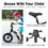 A16117 Ecarpat Kids' Bike 12 inch Wheels, 1-Speed Boys Girls Child Bicycles For4-7Years, with Removable Training Wheels Baby Toys, Front V Brake, Rear Holding Brake