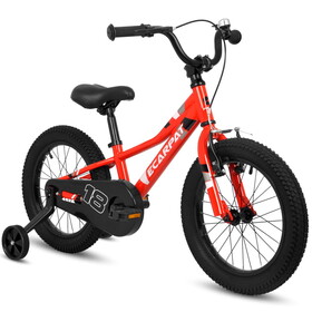 A18117 Ecarpat Kids' Bike 12 inch Wheels, 1-Speed Boys Girls Child Bicycles For6-9Years, with Removable Training Wheels Baby Toys, Front V Brake, Rear Holding Brake