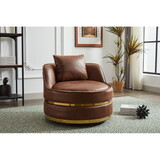 Swivel Chair, 360 Swivel Accent Chair, Barrel Chair for Living Room Bedroom W2576P184486
