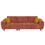 W2582S00012 Caramel+Wood+Fabric+3 Seat