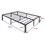 Metal Bed Frame, Simple and Atmospheric Metal Platform Bed Frame, Storage Space Under The Bed Heavy Duty Frame Bed, Sturdy Full Size Bed Frame, Suitable for Bedroom W2641P192313