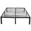 Metal Bed Frame, Simple and Atmospheric Metal Platform Bed Frame, Storage Space Under The Bed Heavy Duty Frame Bed, Sturdy Full Size Bed Frame, Suitable for Bedroom W2641P192313