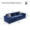 88.6" Modern Sofas Couches for Living Room,3 Seater Loveseat,Cloud Sofas & couches with Square Armrest,Deep Seat Comfy Couch for Bedroom W2656P171909