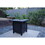 25" H Outdoor Patio Propane Gas Fire Pit Table - 50,000 BTU High-temperature-resistant carving process for environmentally friendly materials with the effect of rattan weaving grain W2691P231674