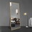 65*24 inch Floor Mirror Full Length Mirror Ultra Thin Aluminum Alloy Frame Modern Style Standing/Hanging Mirror Wall Mounted Mirror--Gold W2709P178846