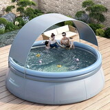 141.73in*29.92in outdoor inflatable swimming pool W2710P185988