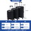 2303BLack Hardside Luggage Sets 3 Pieces, Expandable Luggages Spinner Suitcase with TSA Lock Lightweight Carry on Luggage 19inch 23inch 27inch W2710P186017