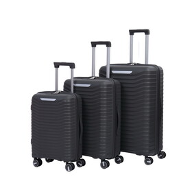 2303BLack Hardside Luggage Sets 3 Pieces, Expandable Luggages Spinner Suitcase with TSA Lock Lightweight Carry on Luggage 19inch 23inch 27inch W2710P186017