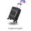 3 Piece Luggage Sets PP Lightweight Suitcase with Two Hooks, Spinner Wheels, (20/24/28) BLACK W2710P186711